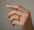Customized 18kt gold ring(Jewellery)